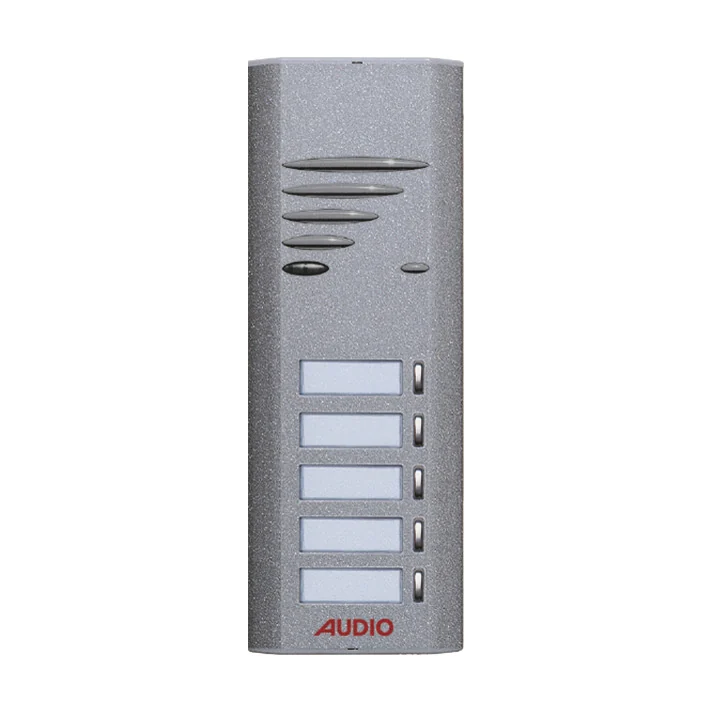 Audio 5 butonlu kapı paneli tek sıra hoparlörlü