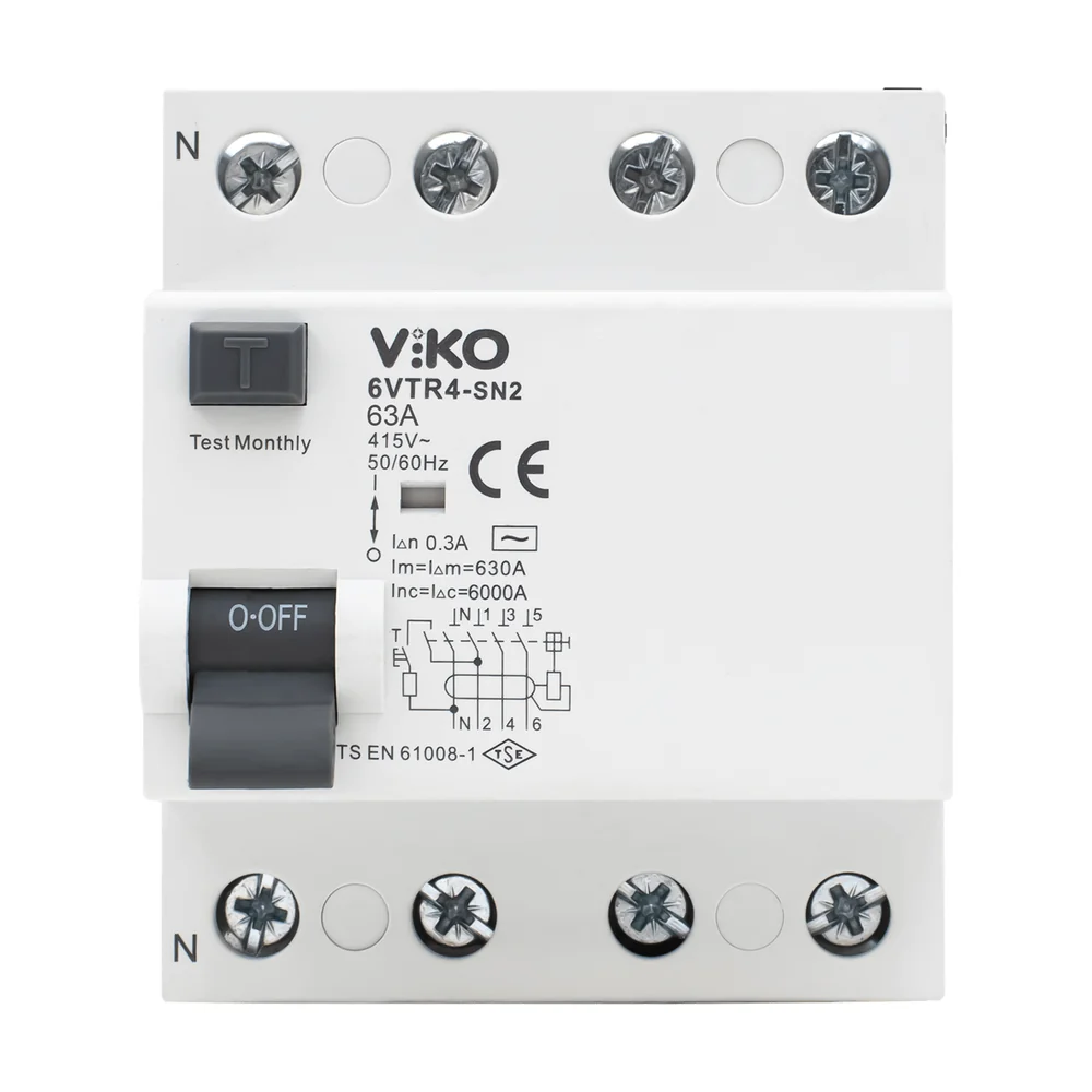 Viko kaçak akım rölesi 3×63 A 300 mA