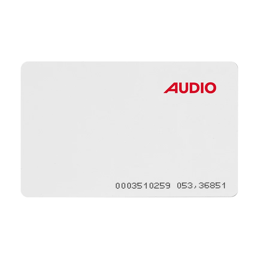 Audio geçiş kartı / anahtarlık